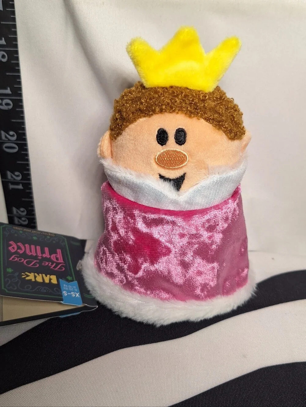 NWT Bark The Dog Prince and Bob the Unicorn Dog Toys, 2 Pack, XS-S & S